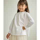 【KIDS/キッズ】スタンドフリルシャーリングカットソー/セレモニー対応 | ROPE' PICNIC【KIDS】 | 詳細画像4 