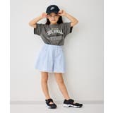 【KIDS/キッズ】ロゴオーバーサイズTシャツ/接触冷感 | ROPE' PICNIC【KIDS】 | 詳細画像2
