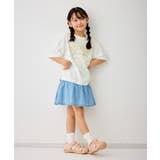 【KIDS/キッズ】ロゴオーバーサイズTシャツ/接触冷感 | ROPE' PICNIC【KIDS】 | 詳細画像6