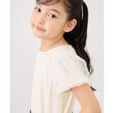 【KIDS/キッズ】フラワースリーブTシャツ/接触冷感 | ROPE' PICNIC【KIDS】 | 詳細画像15 