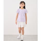 【KIDS/キッズ】フラワースリーブTシャツ/接触冷感 | ROPE' PICNIC【KIDS】 | 詳細画像18 