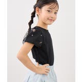 【KIDS/キッズ】フラワースリーブTシャツ/接触冷感 | ROPE' PICNIC【KIDS】 | 詳細画像6 