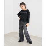 【KIDS/キッズ】ラインストーンリボンTシャツ | ROPE' PICNIC【KIDS】 | 詳細画像3 