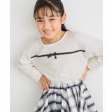 【KIDS/キッズ】ラインストーンリボンTシャツ | ROPE' PICNIC【KIDS】 | 詳細画像9 