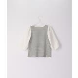 【KIDS】リンクコーデ/異素材袖ポンチトップス | ROPE' PICNIC【KIDS】 | 詳細画像10