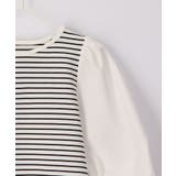 【KIDS】リンクコーデ/異素材袖ポンチトップス | ROPE' PICNIC【KIDS】 | 詳細画像12