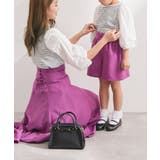 【KIDS】リンクコーデ/異素材袖ポンチトップス | ROPE' PICNIC【KIDS】 | 詳細画像7