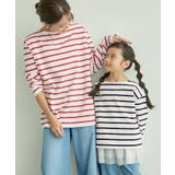 【KIDS】ボーダーカットトップス/リンクコーデ | ROPE' PICNIC【KIDS】 | 詳細画像7 