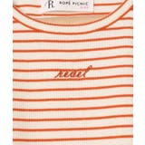 【KIDS】ミニロゴ刺繍入りボーダータンクトップ/リンクコーデ | ROPE' PICNIC【KIDS】 | 詳細画像14 