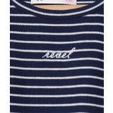 【KIDS】ミニロゴ刺繍入りボーダータンクトップ/リンクコーデ | ROPE' PICNIC【KIDS】 | 詳細画像15 