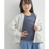 【KIDS】ミニロゴ刺繍入りボーダータンクトップ/リンクコーデ | ROPE' PICNIC【KIDS】 | 詳細画像2 