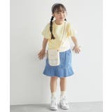 【KIDS】袖プリーツ異素材ニットプルオーバー/リンクコーデ | ROPE' PICNIC【KIDS】 | 詳細画像2 