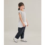 【KIDS】布帛コンビサッカージャージトップス/リンクコーデ | ROPE' PICNIC【KIDS】 | 詳細画像12 
