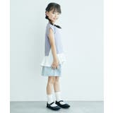 【KIDS】布帛コンビサッカージャージトップス/リンクコーデ | ROPE' PICNIC【KIDS】 | 詳細画像3 