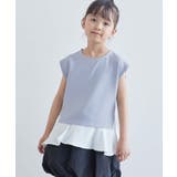 【KIDS】布帛コンビサッカージャージトップス/リンクコーデ | ROPE' PICNIC【KIDS】 | 詳細画像9 
