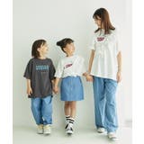 チュールドッキングフリルビスチェ×ロックTシャツセット リンクコーデ | ROPE' PICNIC【KIDS】 | 詳細画像23 