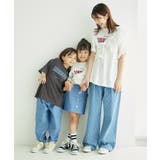 チュールドッキングフリルビスチェ×ロックTシャツセット リンクコーデ | ROPE' PICNIC【KIDS】 | 詳細画像25 