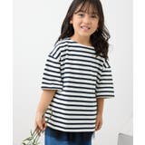 【KIDS】ハーフスリーブボーダーTシャツ/リンクコーデ | ROPE' PICNIC【KIDS】 | 詳細画像10