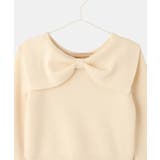 前後2WAYマシュマロニットリボンカラートップス イージーケア リンクコーデ | ROPE' PICNIC【KIDS】 | 詳細画像18 