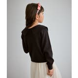 前後2WAYマシュマロニットリボンカラートップス イージーケア リンクコーデ | ROPE' PICNIC【KIDS】 | 詳細画像4 