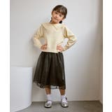 前後2WAYマシュマロニットリボンカラートップス イージーケア リンクコーデ | ROPE' PICNIC【KIDS】 | 詳細画像6 