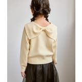 前後2WAYマシュマロニットリボンカラートップス イージーケア リンクコーデ | ROPE' PICNIC【KIDS】 | 詳細画像7 