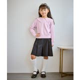 前後2WAYマシュマロニットリボンカラートップス イージーケア リンクコーデ | ROPE' PICNIC【KIDS】 | 詳細画像9 