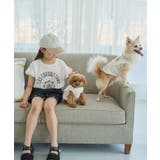 【KIDS/キッズ】カレッジロゴプリントピグメントTシャツ/リンクコーデ | ROPE' PICNIC【KIDS】 | 詳細画像14 