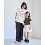 【KIDS/キッズ】カレッジロゴプリントピグメントTシャツ/リンクコーデ | ROPE' PICNIC【KIDS】 | 詳細画像5 