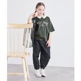 【KIDS】カレッジロゴオーバーポロシャツ/接触冷感 | ROPE' PICNIC【KIDS】 | 詳細画像7 