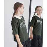 【KIDS】カレッジロゴオーバーポロシャツ/接触冷感 | ROPE' PICNIC【KIDS】 | 詳細画像8 