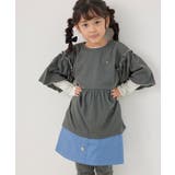 【KIDS】オーバーサイズチュニックトップス | ROPE' PICNIC【KIDS】 | 詳細画像1