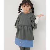 【KIDS】オーバーサイズチュニックトップス | ROPE' PICNIC【KIDS】 | 詳細画像9