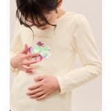 オフホワイト(15) | 【KIDS/キッズ】【吸水速乾】フラワースパンコールトップス | ROPE' PICNIC【KIDS】