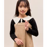 ブラック(01) | 【KIDS/キッズ】【吸水速乾】セーラーカラートップス | ROPE' PICNIC【KIDS】