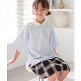 【接触冷感・吸水速乾】【UNISEX】衿付きカレッジトップス | ROPE' PICNIC【KIDS】 | 詳細画像1 