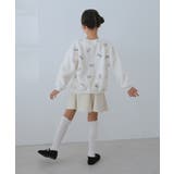 【KIDS/キッズ】リボン刺繍ボアプルオーバー | ROPE' PICNIC【KIDS】 | 詳細画像4 