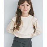 【KIDS/キッズ】プチフリル配色テレコトップス | ROPE' PICNIC【KIDS】 | 詳細画像12 