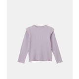 【KIDS/キッズ】プチフリル配色テレコトップス | ROPE' PICNIC【KIDS】 | 詳細画像17 