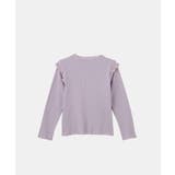 【KIDS/キッズ】プチフリル配色テレコトップス | ROPE' PICNIC【KIDS】 | 詳細画像18 