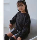 【KIDS/キッズ】【FILA/フィラ別注】袖フリル裏毛プルオーバー | ROPE' PICNIC【KIDS】 | 詳細画像1 