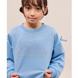 【KIDS/キッズ】【FILA/フィラ別注】ラインストーンロゴ裏毛プルオーバー | ROPE' PICNIC【KIDS】 | 詳細画像16 