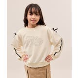 キナリ(16) | 【KIDS/キッズ】【FILA/フィラ別注】ラインストーンロゴ裏毛プルオーバー | ROPE' PICNIC【KIDS】