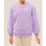 【KIDS/キッズ】ギンガムチェックリボンスリーブ裏毛トップス | ROPE' PICNIC【KIDS】 | 詳細画像16 