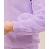 【KIDS/キッズ】ギンガムチェックリボンスリーブ裏毛トップス | ROPE' PICNIC【KIDS】 | 詳細画像21 