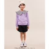 【KIDS/キッズ】ギンガムチェック付け襟裏毛トップス | ROPE' PICNIC【KIDS】 | 詳細画像14 