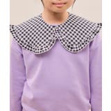 【KIDS/キッズ】ギンガムチェック付け襟裏毛トップス | ROPE' PICNIC【KIDS】 | 詳細画像22 