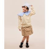 【KIDS/キッズ】ギンガムチェック付け襟裏毛トップス | ROPE' PICNIC【KIDS】 | 詳細画像9 