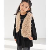 【KIDS/キッズ】配色メローティアードチュニック | ROPE' PICNIC【KIDS】 | 詳細画像5