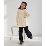 【KIDS/キッズ】配色メローティアードチュニック | ROPE' PICNIC【KIDS】 | 詳細画像6